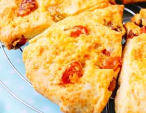 Scones aux raisins secs