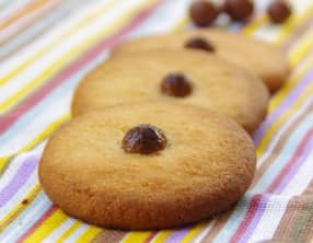 Palets breton aux grains de café chocolatés