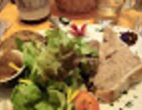 Terrine de mousse de poisson tricolore