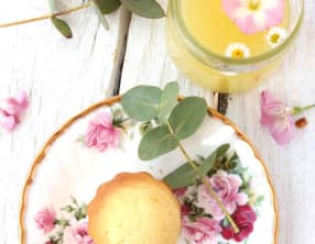 Petites madeleines façon muffins à la vanille