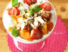 Verrine Turron et Abricot