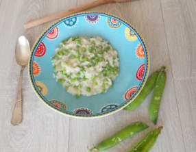 Risotto aux petits pois
