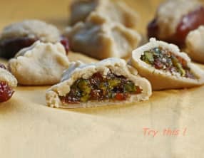 Coussins en pâte d'amande