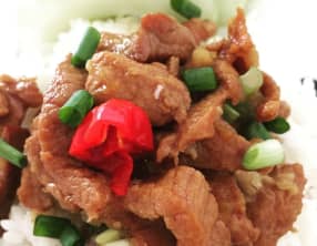 Le porc au caramel comme au Vietnam