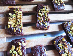 Mini-financiers au chocolat et pistaches torréfiées