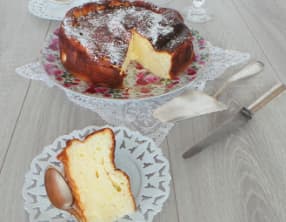 Gâteau au fromage blanc au citron