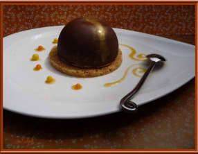 Dômes au lait de coco et son insert d'abricots