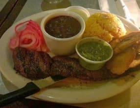 Churrasco en sauce molho campanha et cœur de palmier