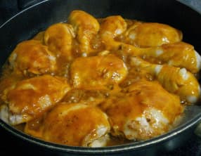 Poulet aux écrevisses, sauce Riesling