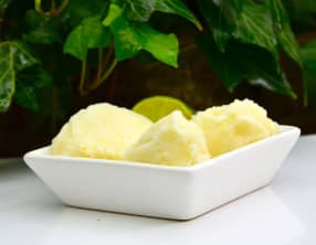 Sorbet au citron vert