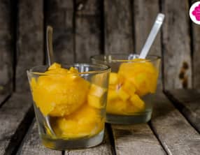 Sorbet à la mangue
