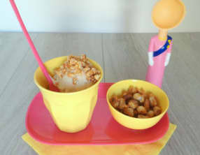 Glace bananes beurre de cacahuètes