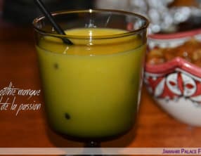 Smoothie mangue fruit de la passion