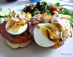 Petit déj' à l'anglaise sur english muffin