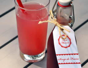 Sirop de fraise
