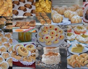 Gâteaux secs algériens pour l'aid