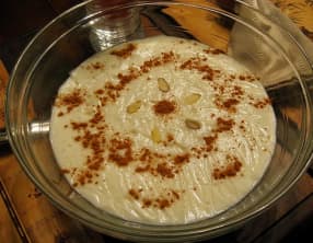 Mouhalabieh à la cannelle