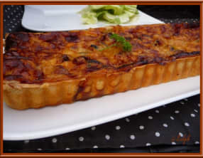 Tarte aux Moules et Chorizo.