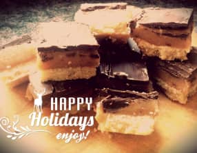 Shortbread millionnaire - Twix maison