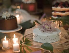 Crème glacée aux noix fraîches