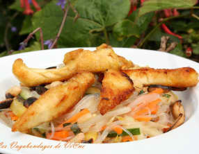 Salade thaïe au poulet