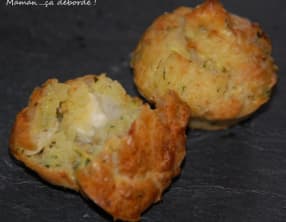 Mini muffins courgette chèvre