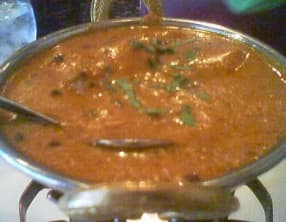 Poulet korma à l'indienne