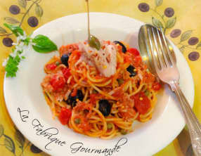 Spaghetti al Tonno e Pomodoro Piccanti
