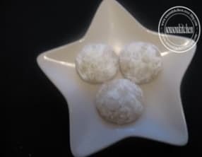 Gateaux aux cacahuetes-Boules de neige