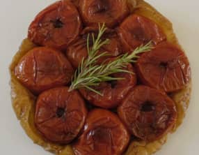 Tatin de tomates au vinaigre balsamique
