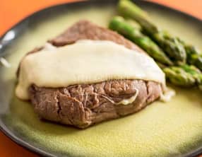 Pavé de boeuf sauce comtoise