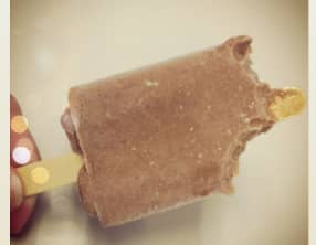 Esquimaux, glaces maison au chocolat, fudgesicles