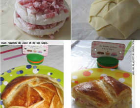 Feuilleté fromage et lardons