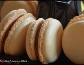 Macarons caramel beurre salé d'après Christophe Felder