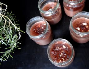 Crèmes choco noisette