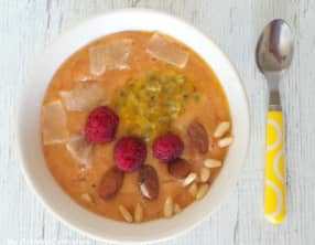 Smoothie bowl abricots - banane