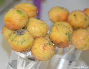 pop cakes au saumon fumé
