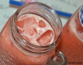 Jus Fraise, orange et passion