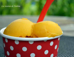 Sorbet à la mangue