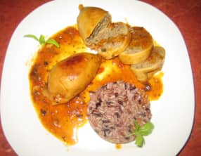 Calamars farcis à la sétoise