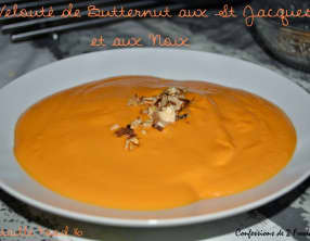 Velouté de butternut à la girolle et aux noix de pétoncles