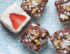 Coconut Slice Choco Banane Fraise