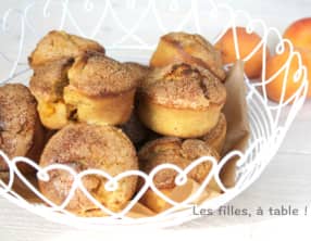 Muffins aux abricots et amandes