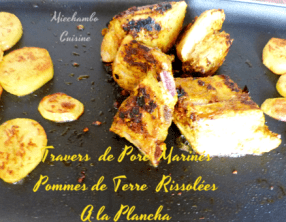 Travers de porc a la plancha