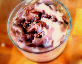 Glace banane chocococo