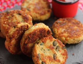 Galette de Quinoa et graines de courge
