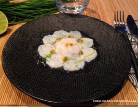 Carpaccio de St Jacques