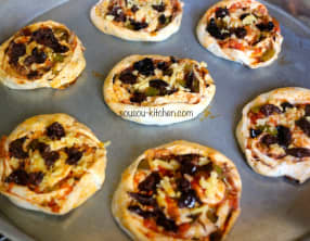Mini Pizza schneck à la Marocaine