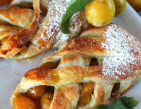 Feuilletés aux mirabelles