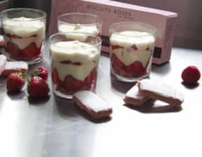 Tiramisu aux biscuits roses de Reims